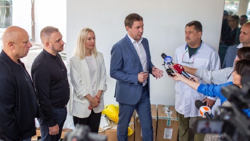 MEDICAL EQUIPMENT WAS TRANSFERRED TO THE HOSPITAL IN IVANO FRANKIVSK