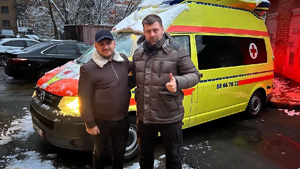 You are currently viewing THE AMBULANCE WAS TRANSFERRED TO THE MYKOLAIV HOSPITAL